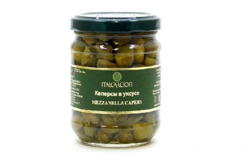 Каперсы в винном уксусе ITALCARCIOFI 212 мл