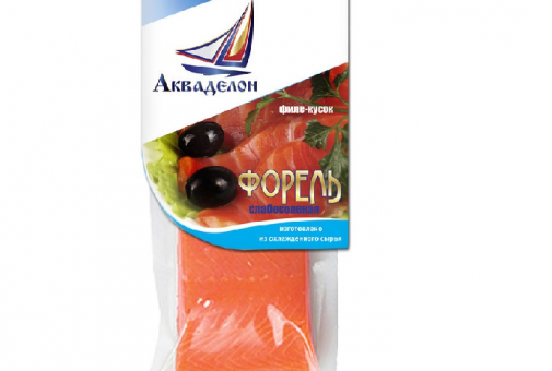 Форель слабосоленая (кусок 300 гр) Акваделон