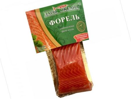 Форель слабосоленая (кусок 250 гр) Дары океана