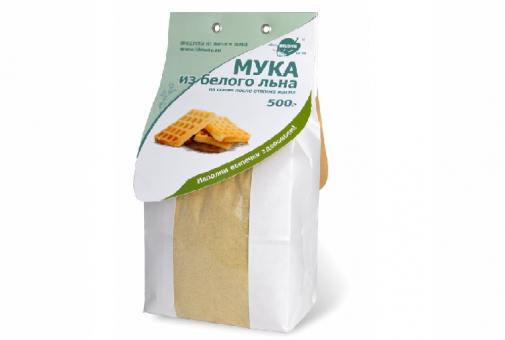 Мука из БЕЛОГО ЛЬНА