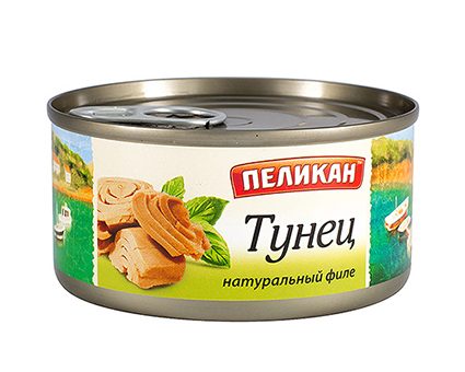 Тунец в собственном соку (кусочки)