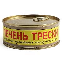 Печень трески натуральная из охлажденного сырья