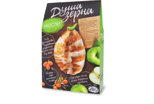 Мюсли с яблоком и облепихой (260гр)