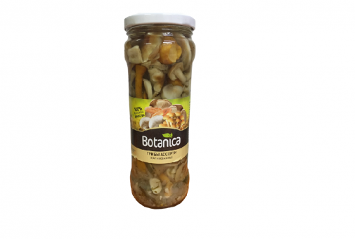 Грибы Ассорти маринованные "Botanica"
