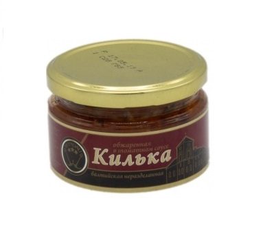 Килька обжаренная в томатном соусе
